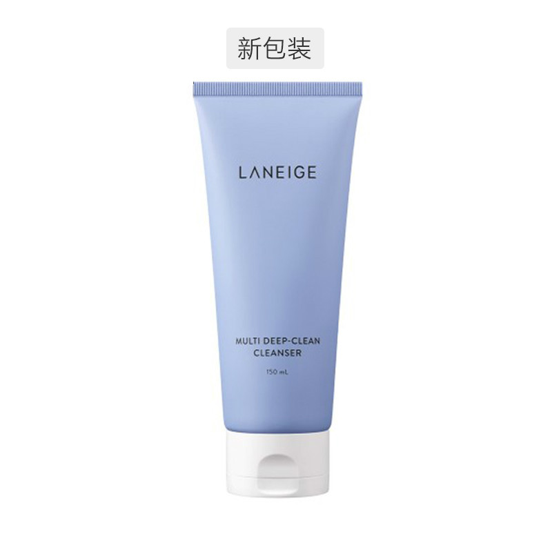 商品Laneige|【包邮装】LANEIGE/兰芝 多效洁颜膏蓝色 新款 150ml,价格¥117,第1张图片