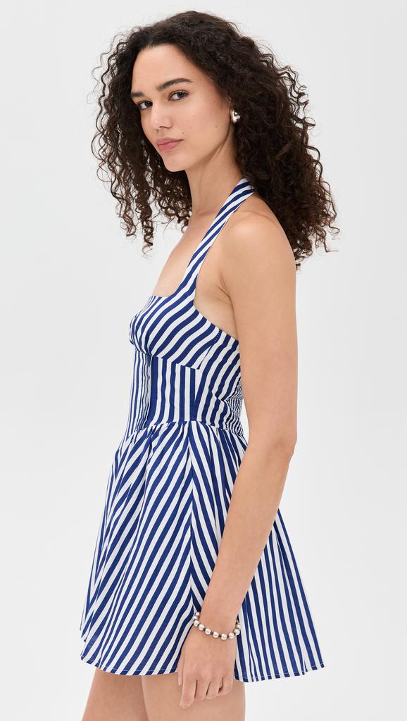 seven wonders calianna midi dress Seven Wonders Women's Calianna Midi Dress, Lemon Stripe, L at Amazon Women's Clothing store