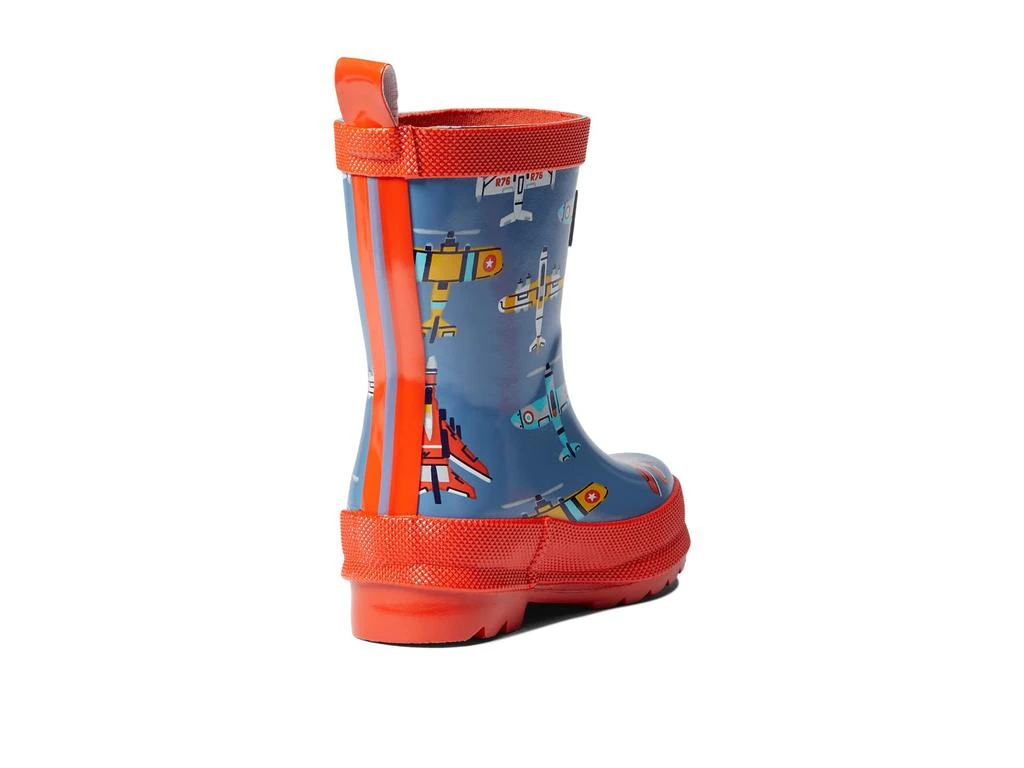 商品Hatley|Flying Aircrafts Shiny Rain Boots (Toddler/Little Kid/Big Kid),价格¥410,第5张图片详细描述