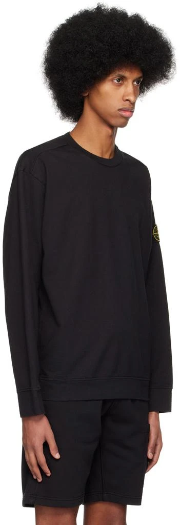 商品Stone Island|Black Patch Long Sleeve T-Shirt,价格¥2774,第2张图片详细描述