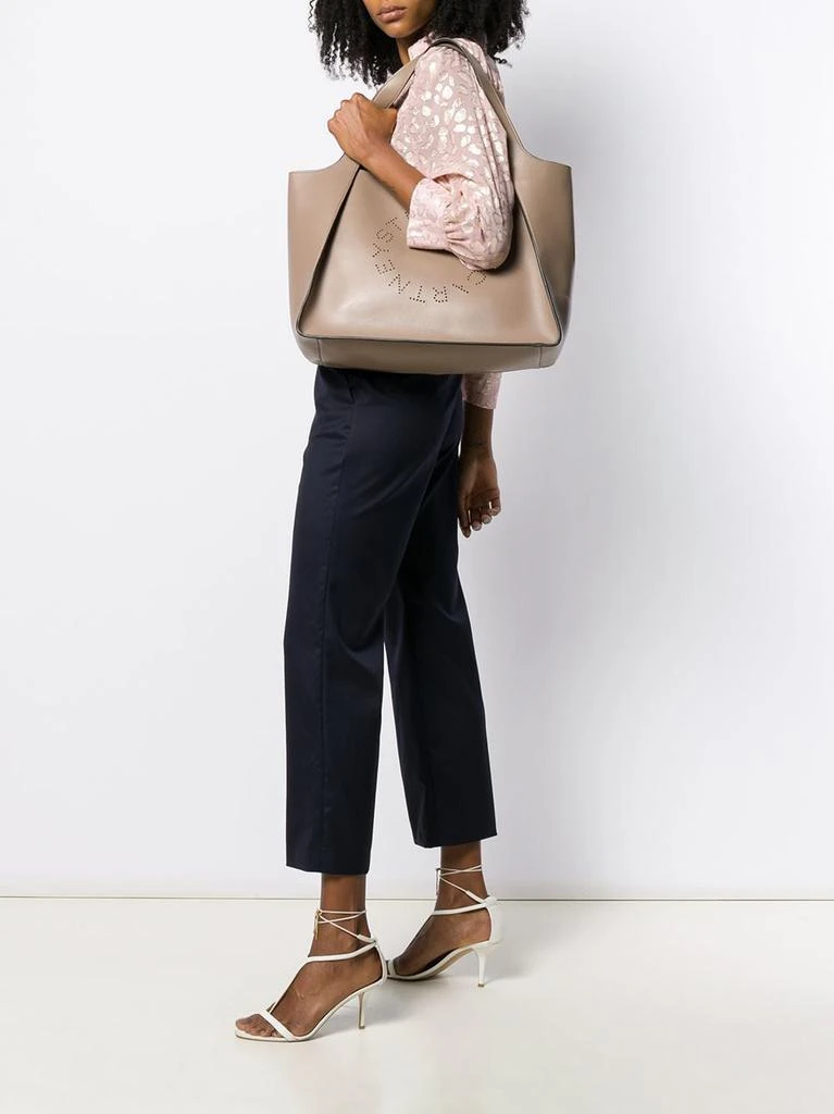 商品Stella McCartney|STELLA MCCARTNEY - Stella Logo Tote Bag,价格¥8016,第2张图片详细描述