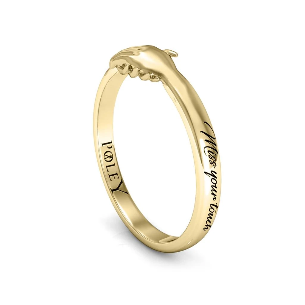 商品SSELECTS|Ted Poley Miss Your Touch Hand In Hand Ring In 10K Yellow Gold,价格¥1429,第3张图片详细描述