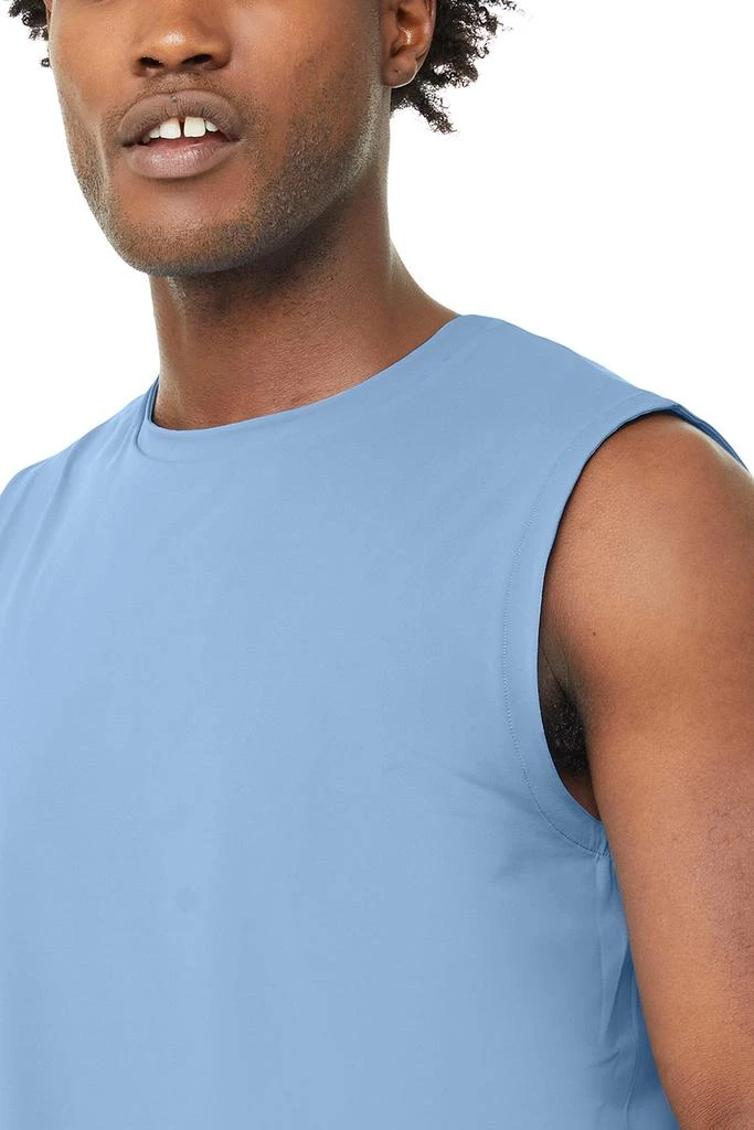 商品Alo|Idol Performance Tank - Toluca Blue,价格¥379,第4张图片详细描述