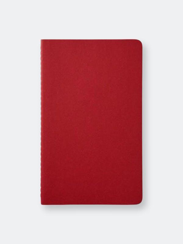 商品Moleskine|Moleskine Cahier Ruled Journal L Cranberry Red ONE SIZE,价格¥92,第1张图片