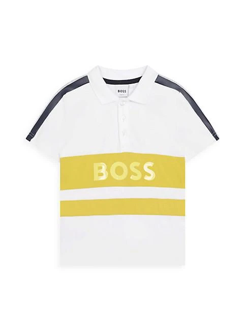 商品Hugo Boss|Little Boy's &amp; Boy's Short-Sleeve Polo Shirt,价格¥349,第1张图片