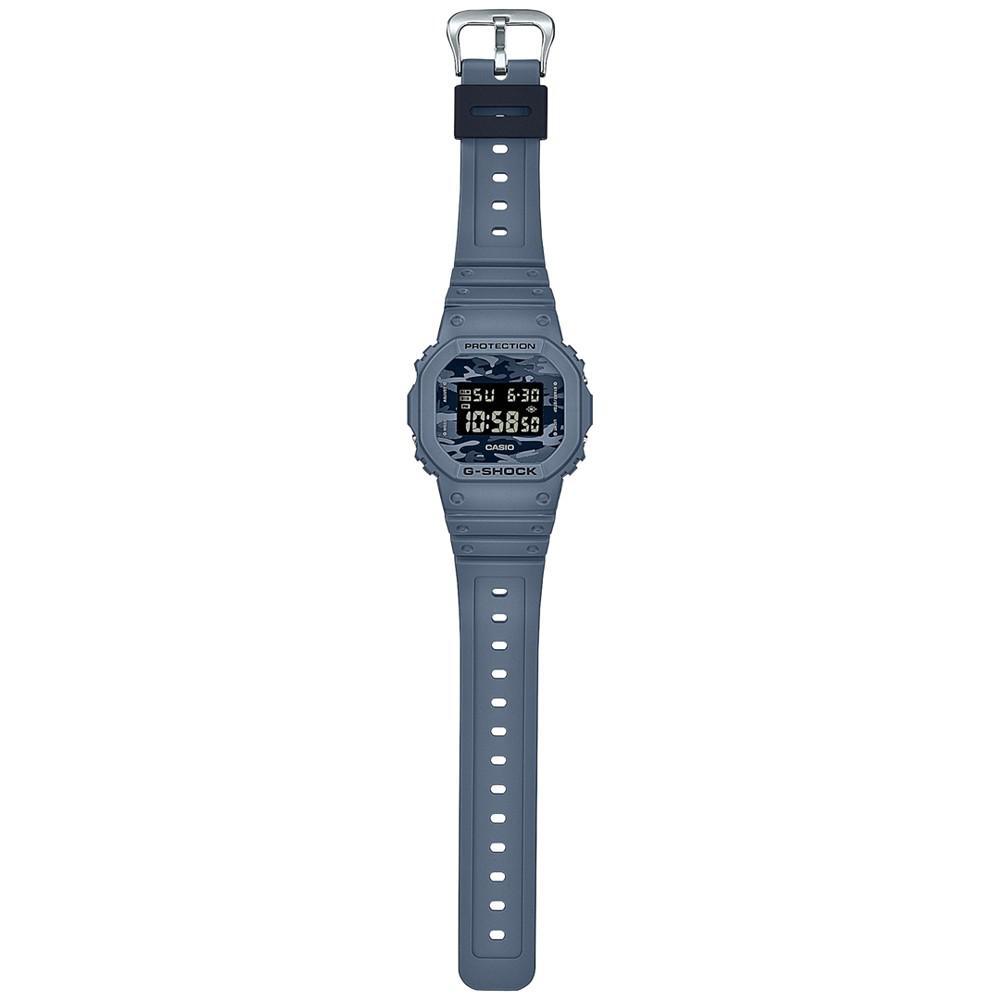 商品G-Shock|Men's Digital Blue Resin Strap Watch 43mm DW5600CA-2,价格¥730,第5张图片详细描述