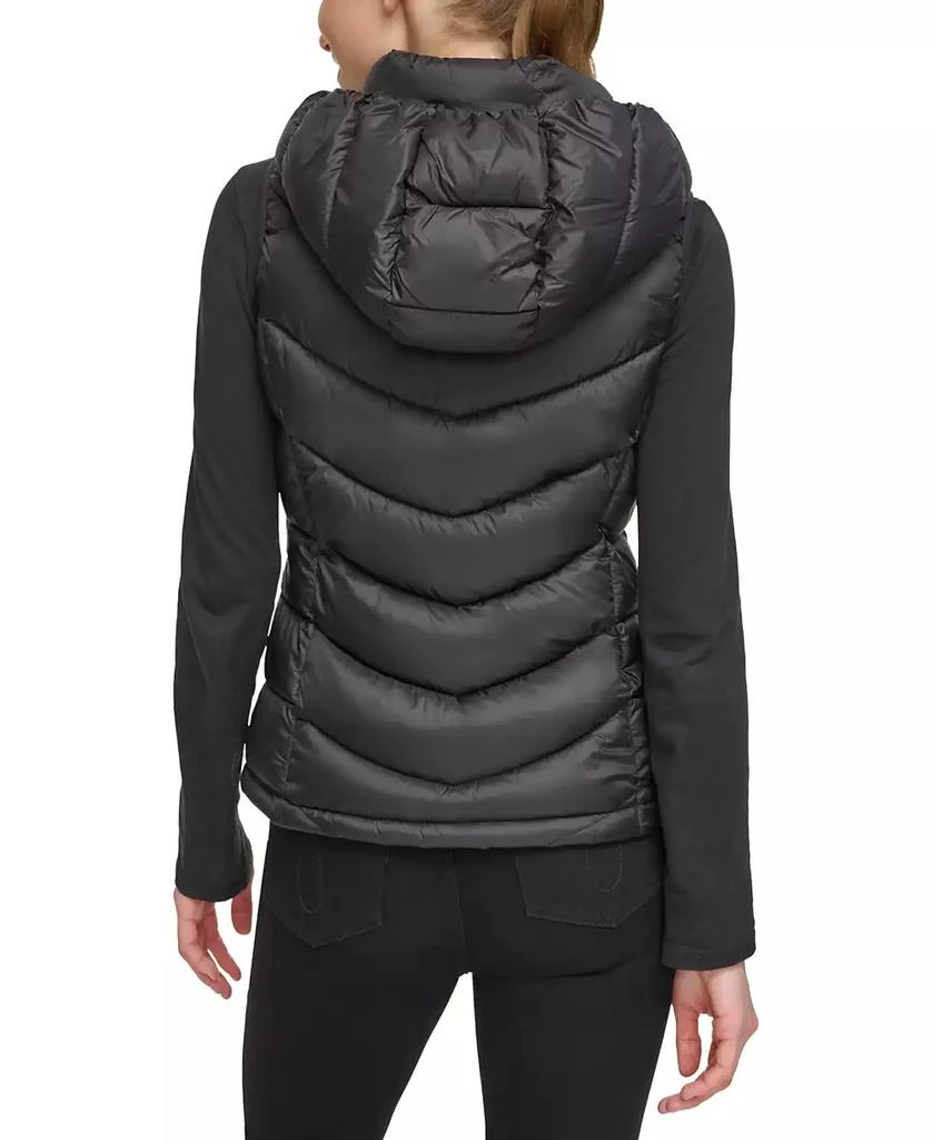 商品Charter Club|Women's Packable Hooded Puffer Vest, Created for Macy's,价格¥190,第2张图片详细描述