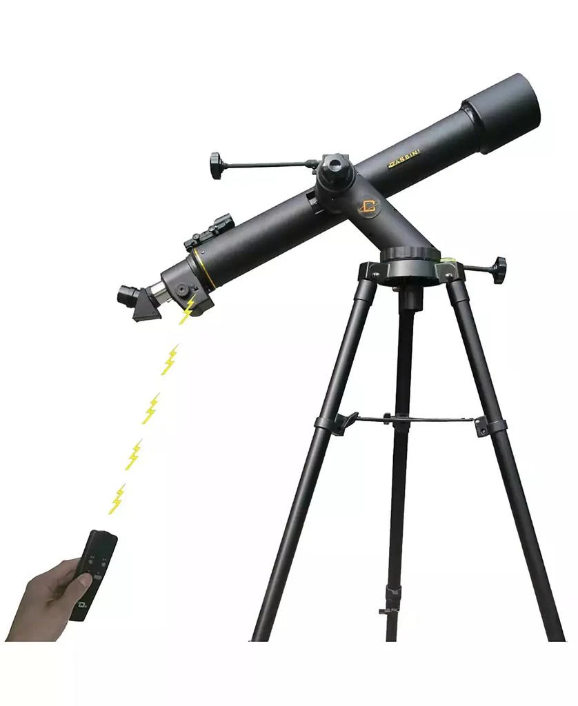 商品Cosmo Brands|Cassini 800mm X 72mm Land, Sky Tracker Telescope with Electronic Focus Remote,价格¥3439,第2张图片详细描述
