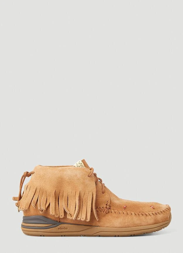 商品VisVim|Shaman Folk Boots in Brown,价格¥8572,第1张图片