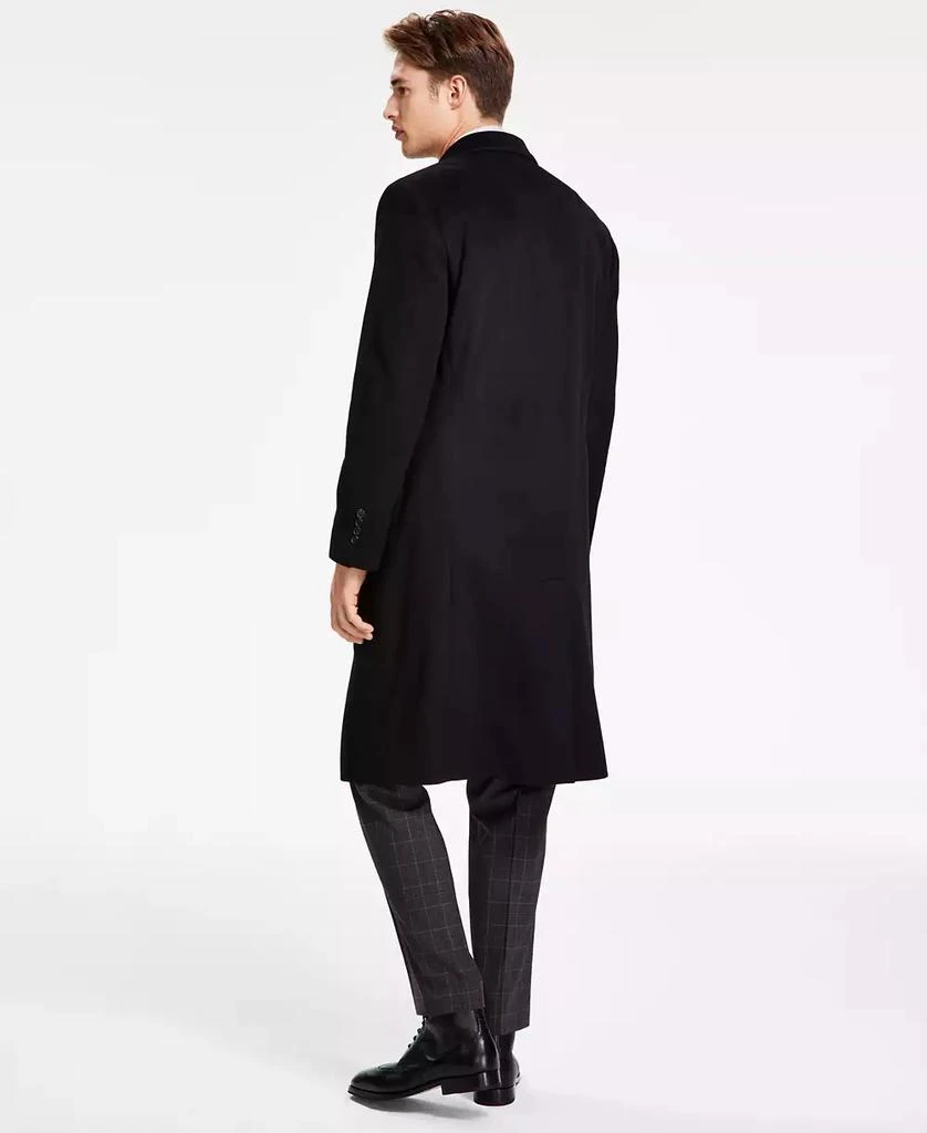 商品Michael Kors|Men's Classic-Fit Solid Wool Blend Overcoats,价格¥663,第2张图片详细描述