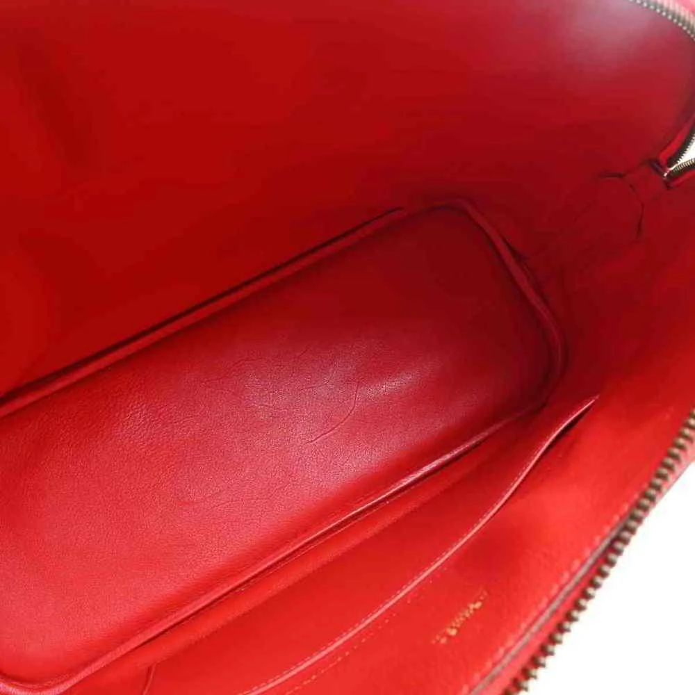 商品[二手商品] Hermes|Hermes Vogulliver Bolide 35 Handbag Red,价格¥23261,第5张图片详细描述
