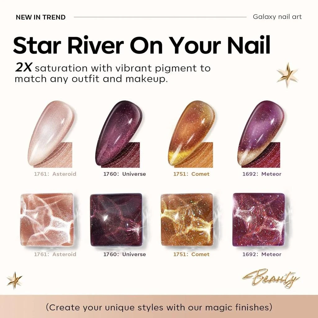 6 Shades Gel Nail Polish Set Collection 商品