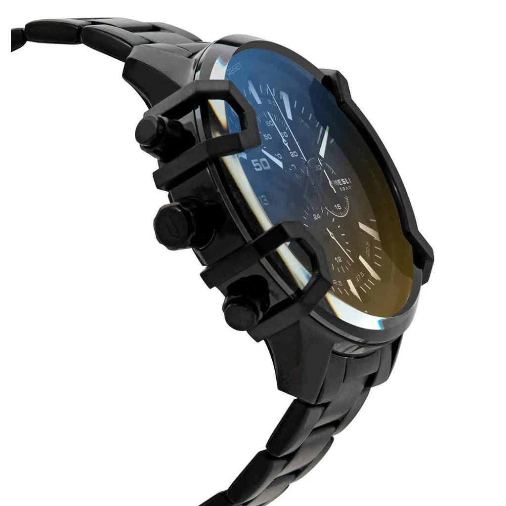 商品Diesel|Diesel Griffed Chronograph Quartz Black Dial Mens Watch 男表,价格¥1030,第2张图片详细描述