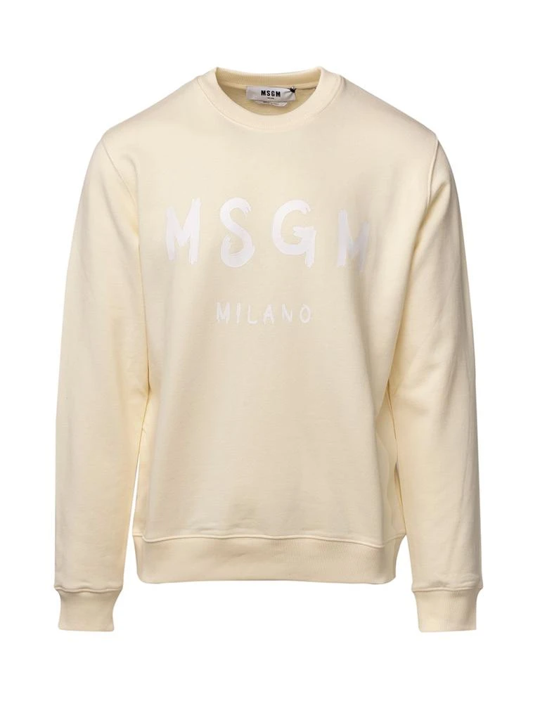 商品MSGM|MSGM Logo-Printed Crewneck Sweatshirt,价格¥1115,第1张图片