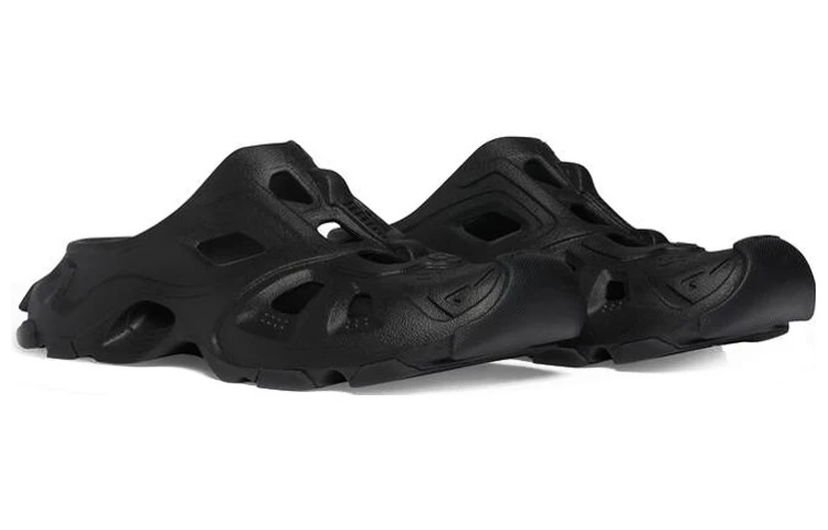 商品[国内直发] Balenciaga|巴黎世家 舒适厚底 包头拖鞋 男款 黑色,价格¥3958,第4张图片详细描述