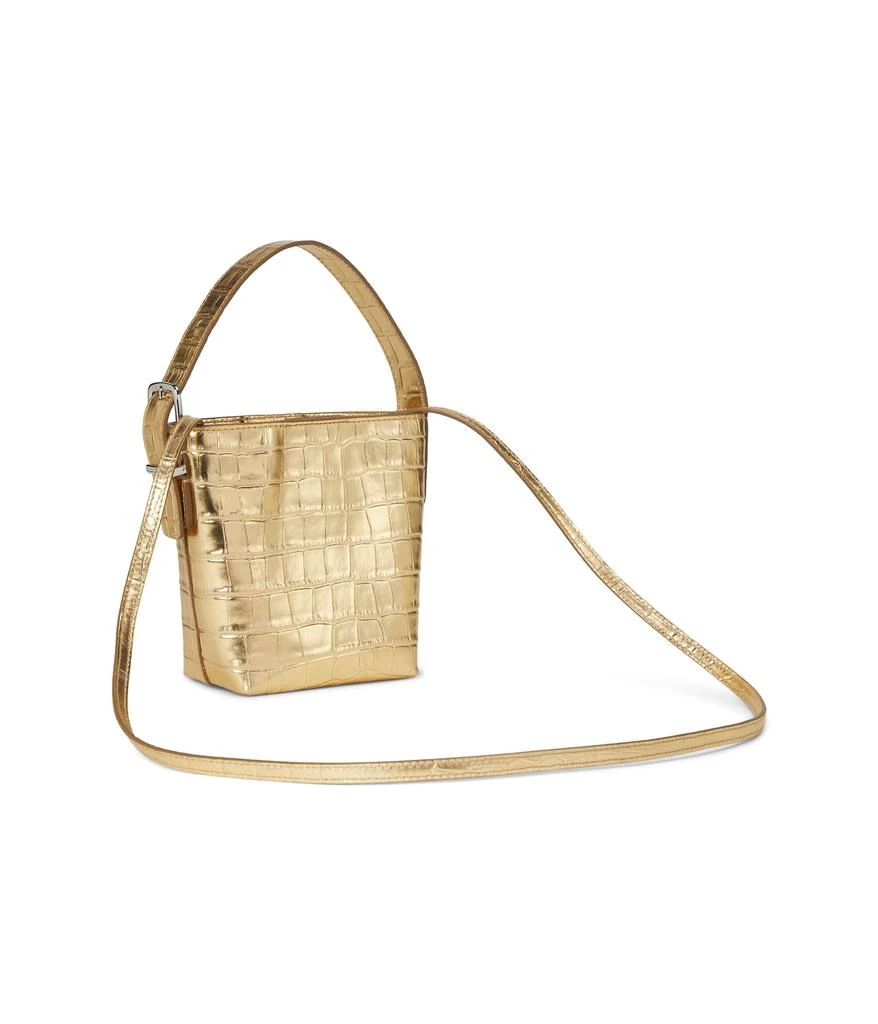 商品Madewell|Essentials Micro Bucket Metallic Croc,价格¥762,第2张图片详细描述