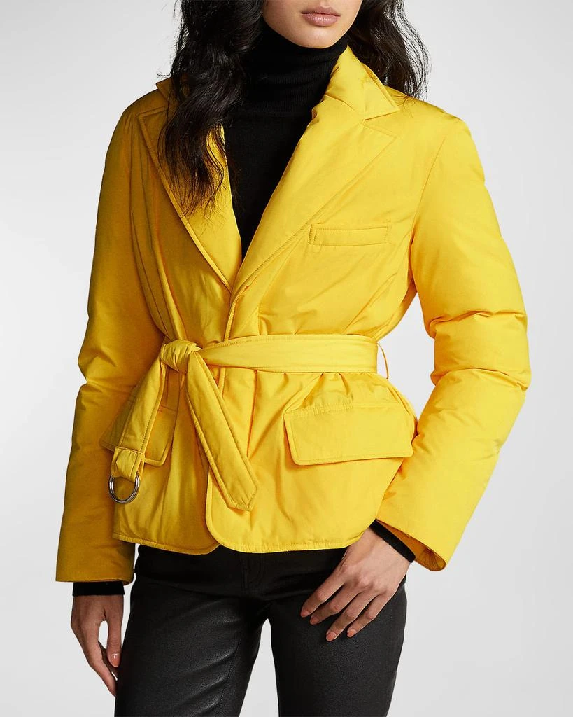 商品Ralph Lauren|Belted Down Jacket,价格¥1716,第1张图片