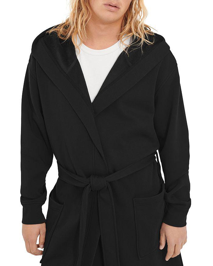 Leeland Cotton Blend Hooded Robe商品第3张图片规格展示
