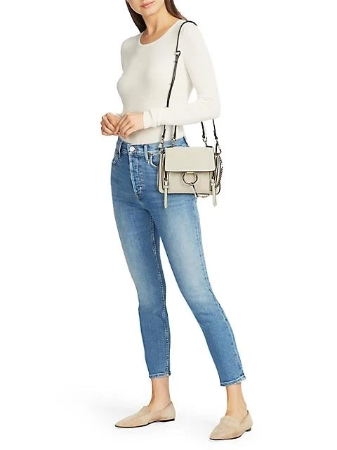 商品Chloé|Mini Faye Leather Satchel,价格¥10820,第2张图片详细描述