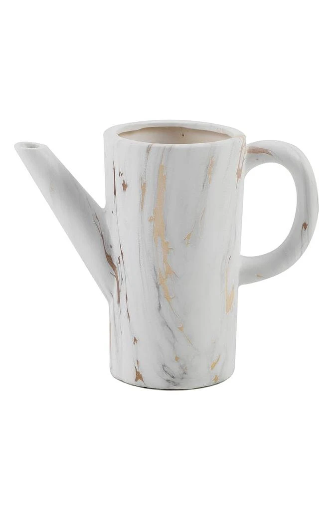 商品FLORA BUNDA|Ceramic Watering Can - Gold Marble,价格¥371,第1张图片