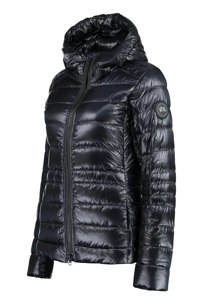 商品Canada Goose|CANADA GOOSE BLACK CYPRESS HOODED NYLON DOWN JACKET,价格¥5374,第3张图片详细描述