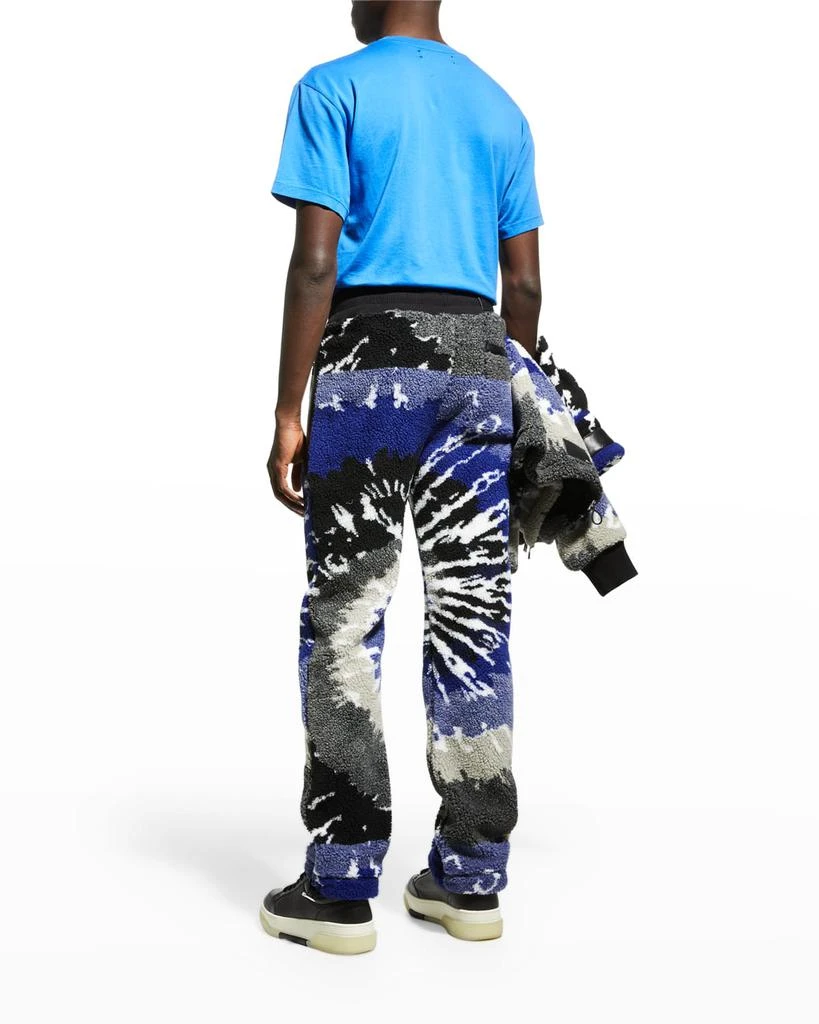 商品AMIRI|Men's Tie-Dye Swirl Fleece Jogger Pants,价格¥2294,第4张图片详细描述