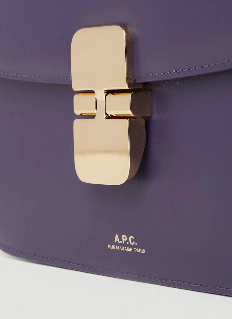 商品A.P.C.|A.P.C. Grace Logo Detailed Crossbody Bag,价格¥5089,第5张图片详细描述