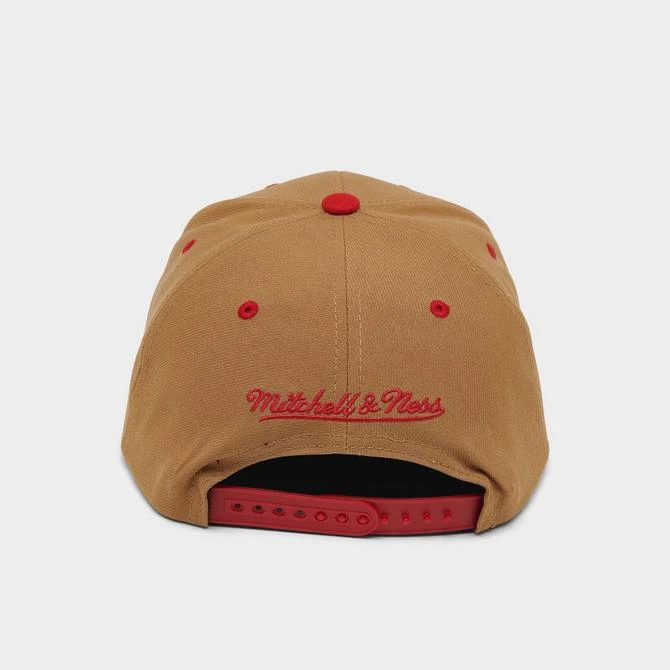 Mitchell & Ness Chicago Bulls NBA Wheat Hardwood Classics Snapback Hat 商品
