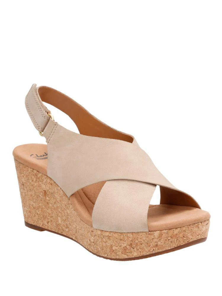 商品Clarks|Anna Nubuck Platform Sandals,价格¥357,第1张图片