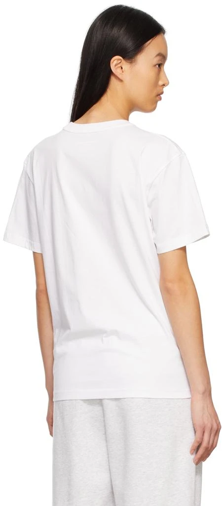 商品Alexander Wang|White Puff Logo Jersey T-Shirt,价格¥488,第3张图片详细描述