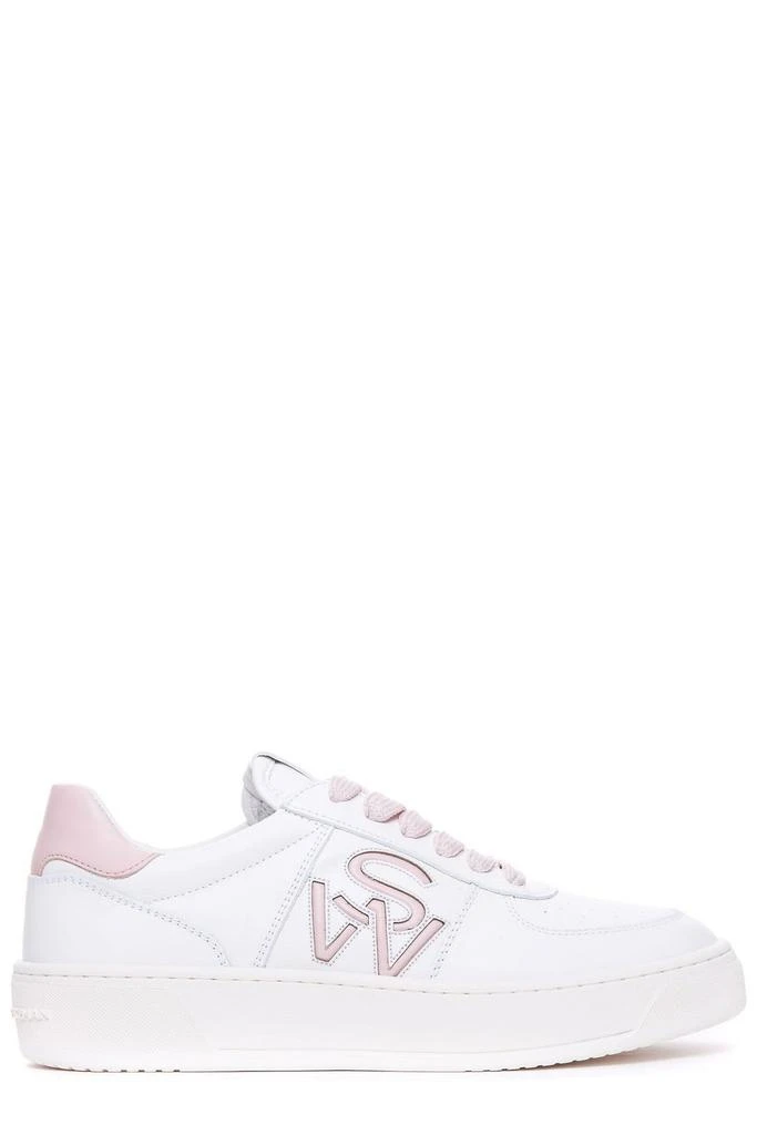 商品Stuart Weitzman|Stuart Weitzman SW Courtside Logo Sneakers,价格¥1643,第1张图片