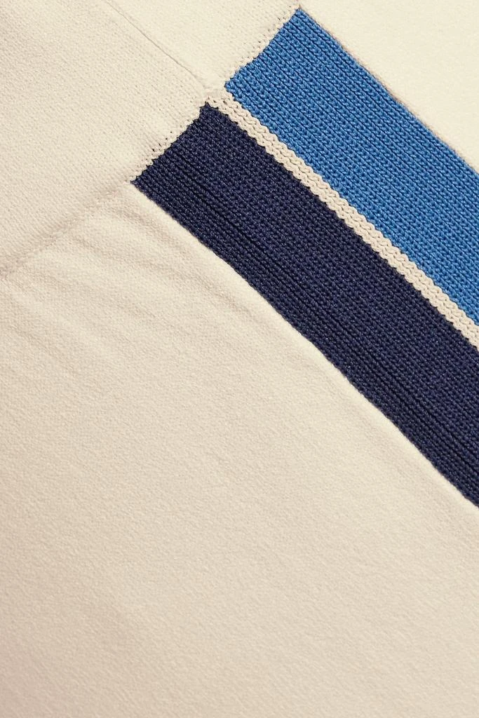 商品Theory|Cropped striped ponte track pants,价格¥342,第4张图片详细描述