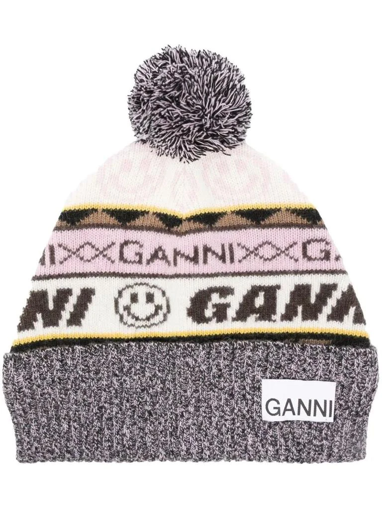 商品Ganni|Logo beanie,价格¥372,第1张图片