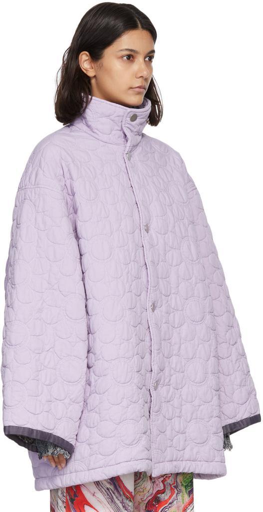商品Acne Studios|Purple Cotton Jacket,价格¥3412,第4张图片详细描述