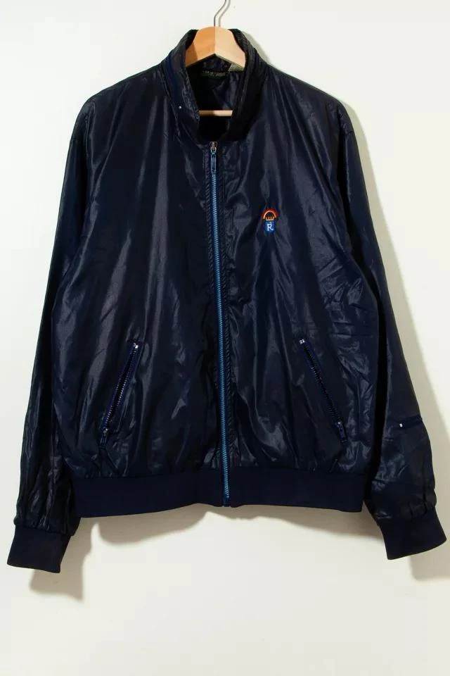 商品Urban Outfitters|1980s Vintage Kansas City Royal Baseball Windbreaker Warmup Jacket,价格¥761,第1张图片