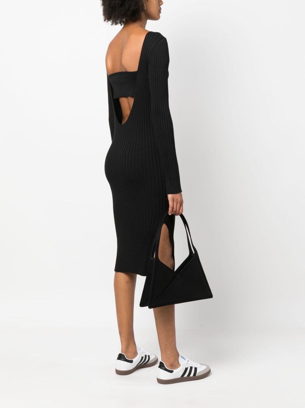 Calvin Klein 女士连衣裙 K20K205753BEH 黑色商品第4张图片规格展示