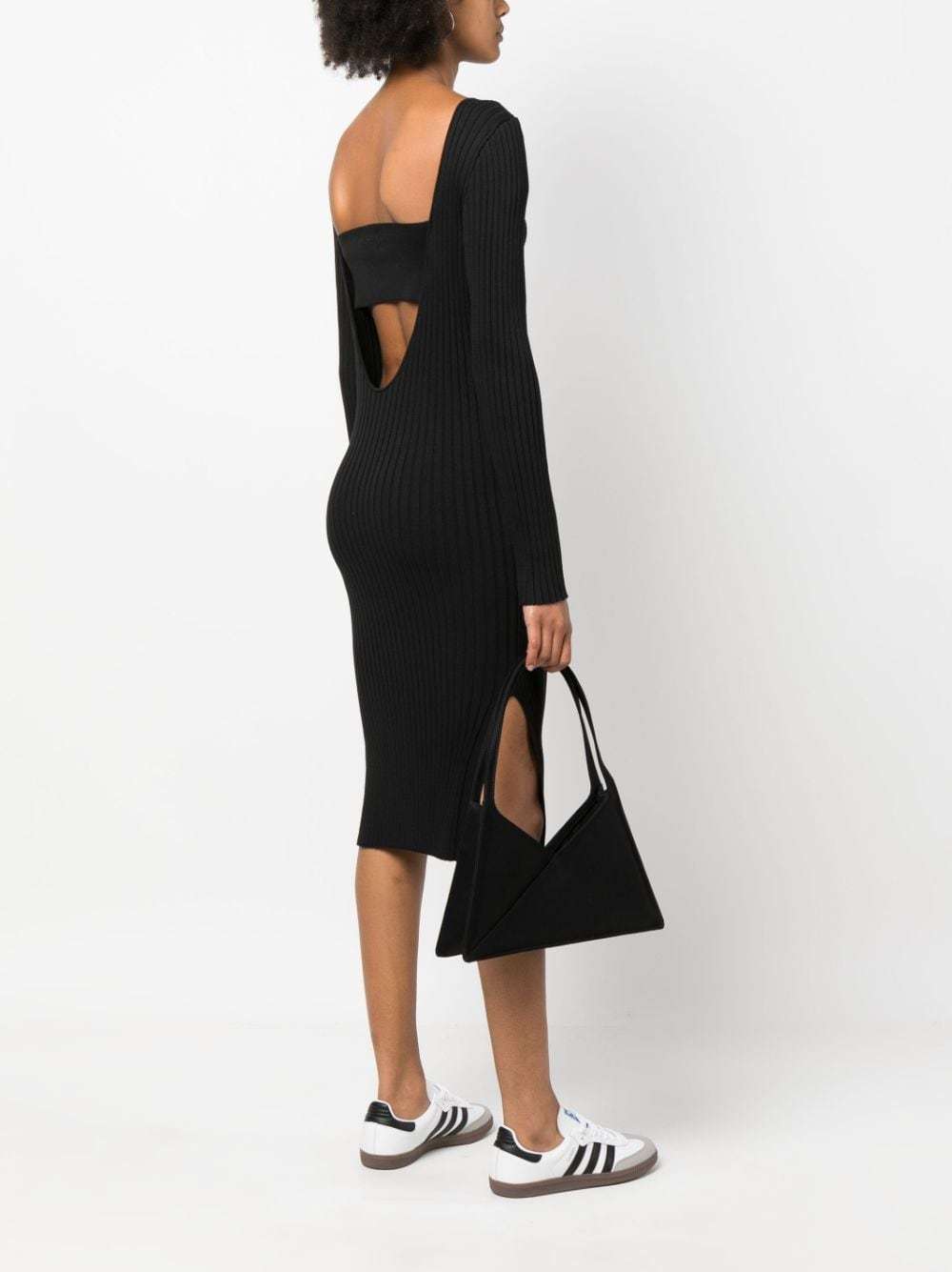商品Calvin Klein|Calvin Klein 女士连衣裙 K20K205753BEH 黑色,价格¥1731,第5张图片详细描述