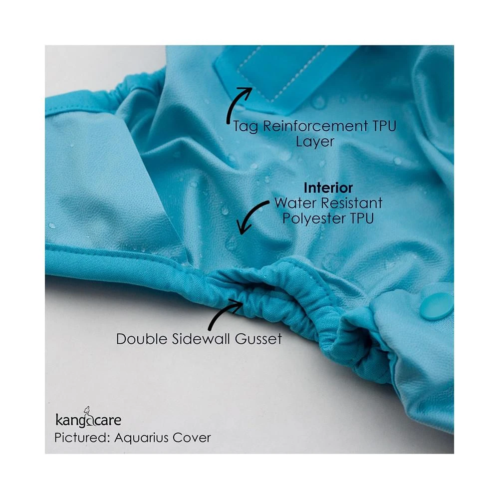 商品Kanga Care|Rumparooz Reusable One Size Cloth Diaper Cover Aplix,价格¥105,第2张图片详细描述
