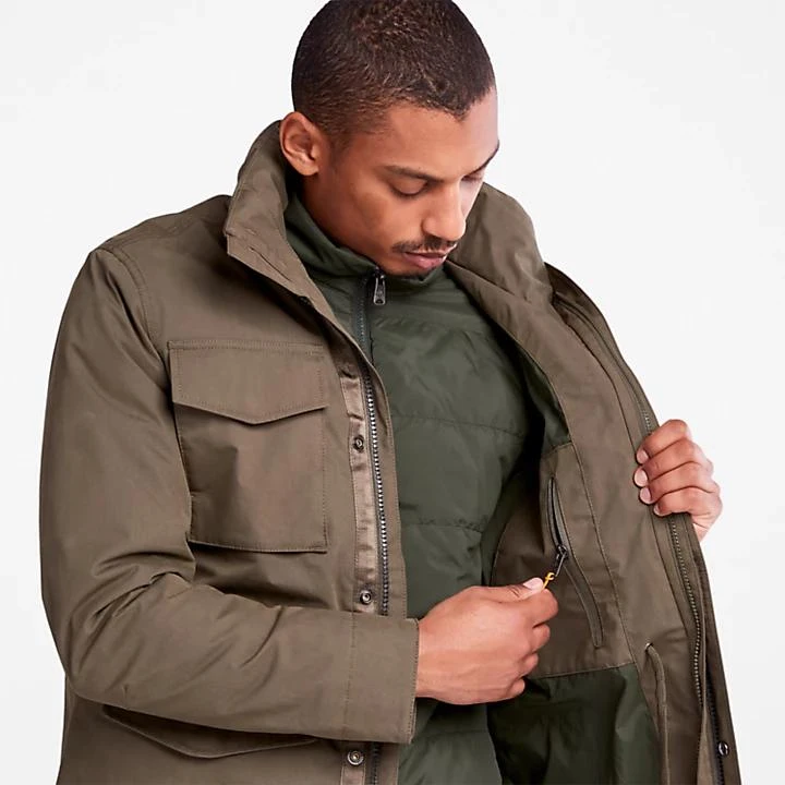 Snowdon Peak 3-in-1 M65 Jacket for Men in Dark Green 商品