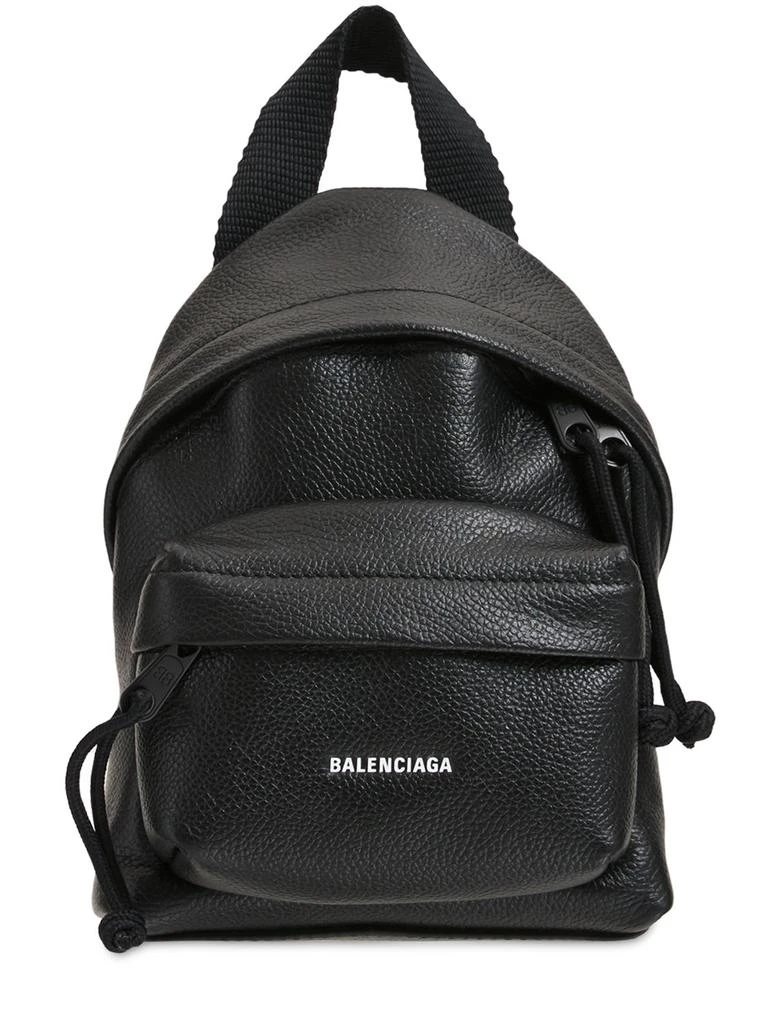 商品Balenciaga|Logo Leather Backpack,价格¥5826,第1张图片