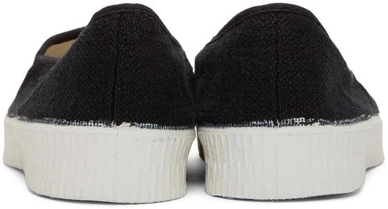 商品Spalwart|Black Special V Slip-On Sneakers,价格¥389,第4张图片详细描述