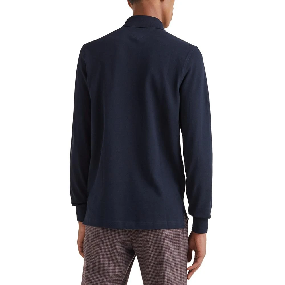 商品Tommy Hilfiger|Men's Slim-Fit 1985 Long-Sleeve Polo Shirt,价格¥268,第2张图片详细描述