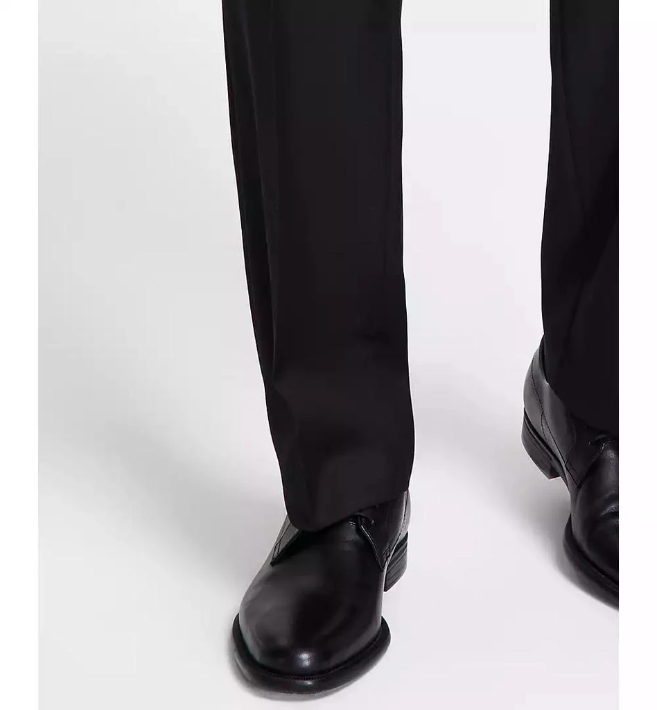 Men's Classic-Fit Wool-Blend Stretch Solid Suit Pants 商品