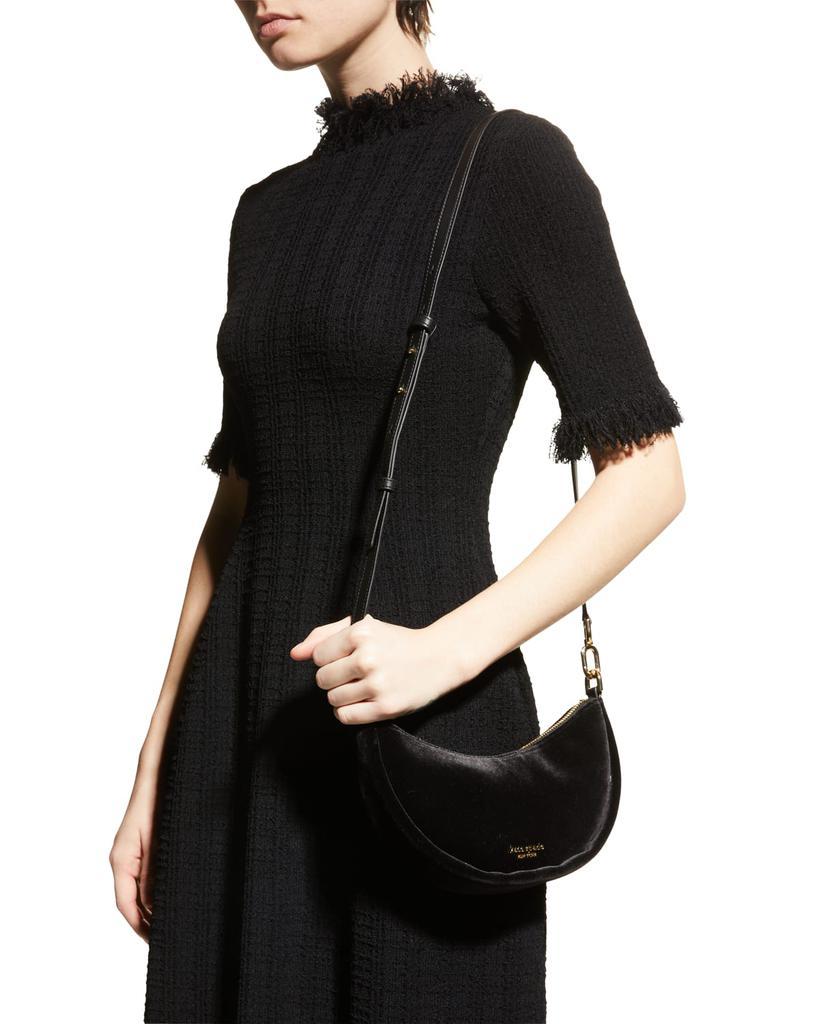 商品Kate Spade|smile velvet shoulder bag,价格¥1254,第4张图片详细描述