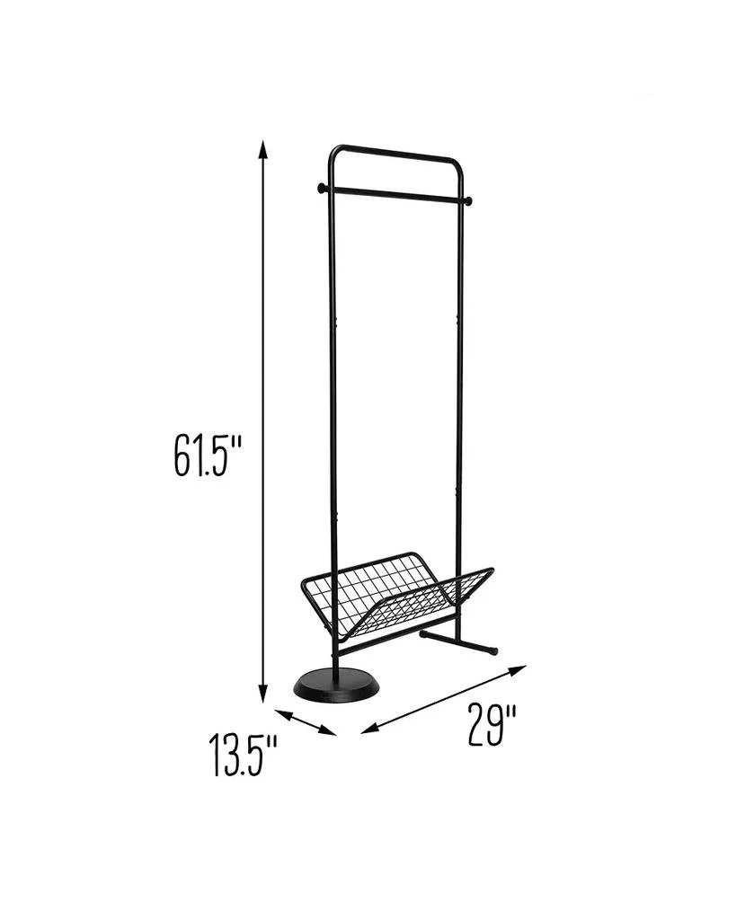 商品Honey Can Do|Garment Rack/ Entryway Unit,价格¥444,第2张图片详细描述