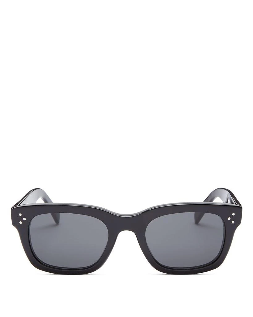 Bold 3 Dots Rectangular Sunglasses, 51mm 商品