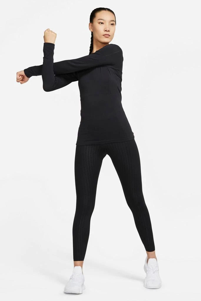 商品NIKE|Dri-FIT One Luxe Printed Legging - Black,价格¥316,第5张图片详细描述