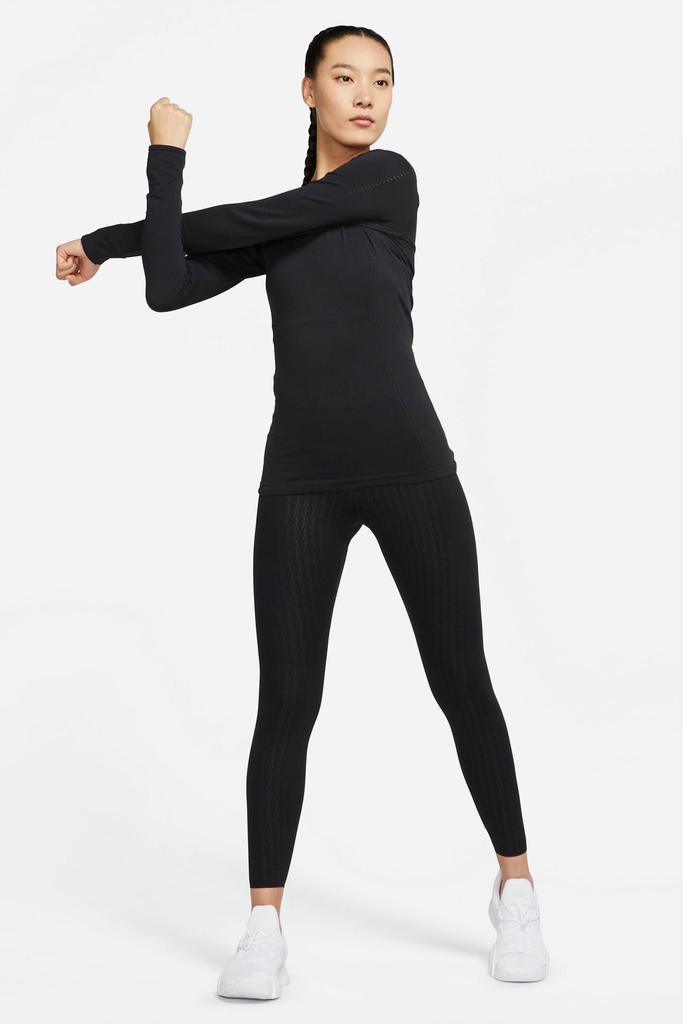 商品NIKE|Dri-FIT One Luxe Printed Legging - Black,价格¥577,第7张图片详细描述