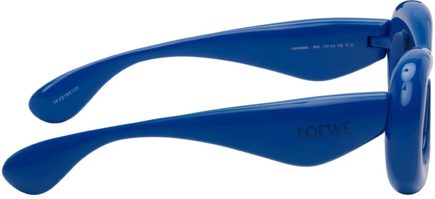 商品Loewe|Blue Inflated Mask Sunglasses,价格¥3198,第2张图片详细描述