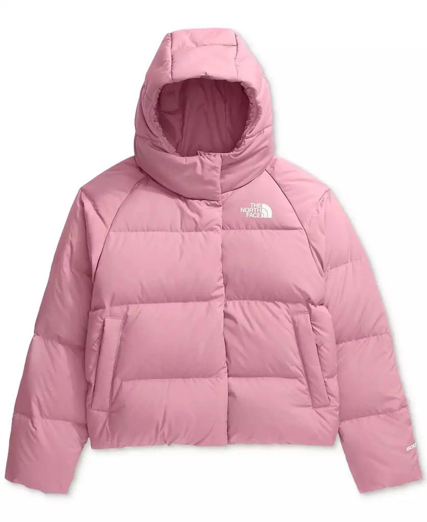 商品The North Face|Big Girls North Quilted Full-Zip Hooded Down Jacket,价格¥1122,第3张图片详细描述